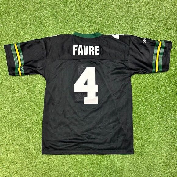 Vintage 90s Green Bay Packers Jersey Mens Medium Brett Favre #4 Reversible - Picture 2 of 8